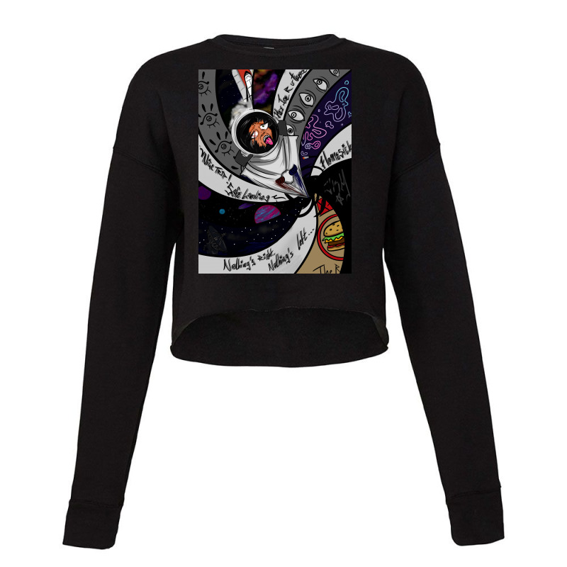 Black Hole Trip Cropped Sweater | Artistshot