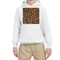 Leopard Skin Texture Pattern Youth Hoodie | Artistshot