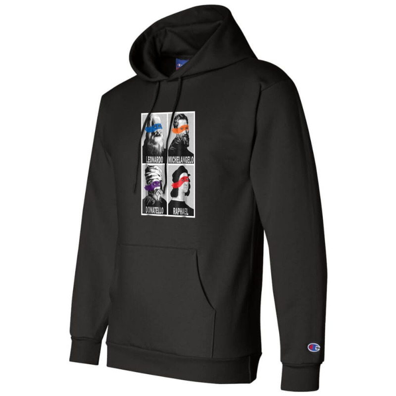 Renaissance Ninja Artists Champion Hoodie by brys | Artistshot