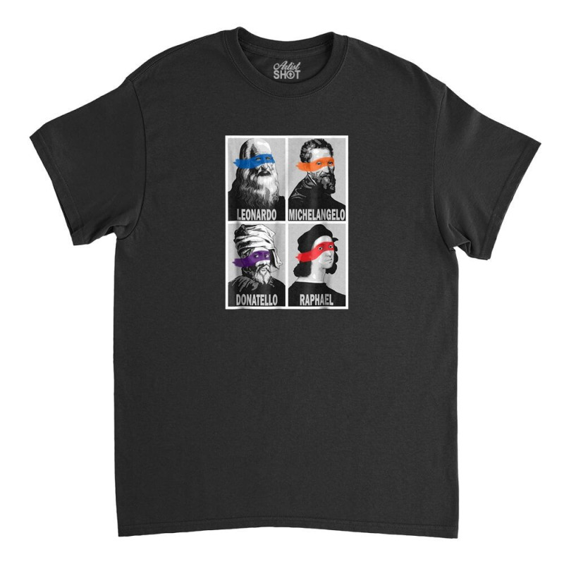 Renaissance Ninja Artists Classic T-shirt by brys | Artistshot