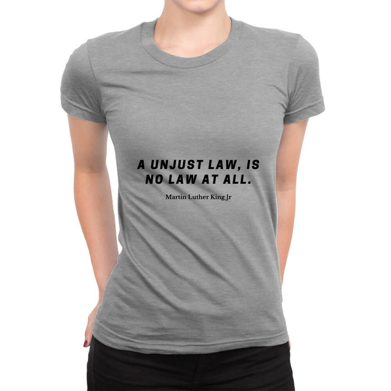 Martin Luther King Jr Ladies Fitted T-Shirt by Gideon29 | Artistshot