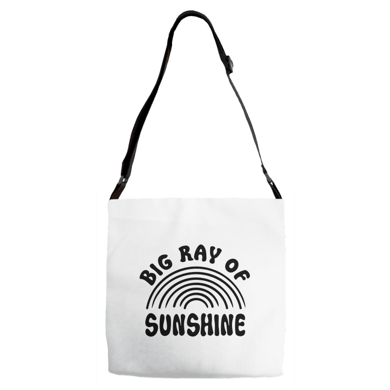 Big Ray Of Sunshine Adjustable Strap Totes by Nicole Tees | Artistshot