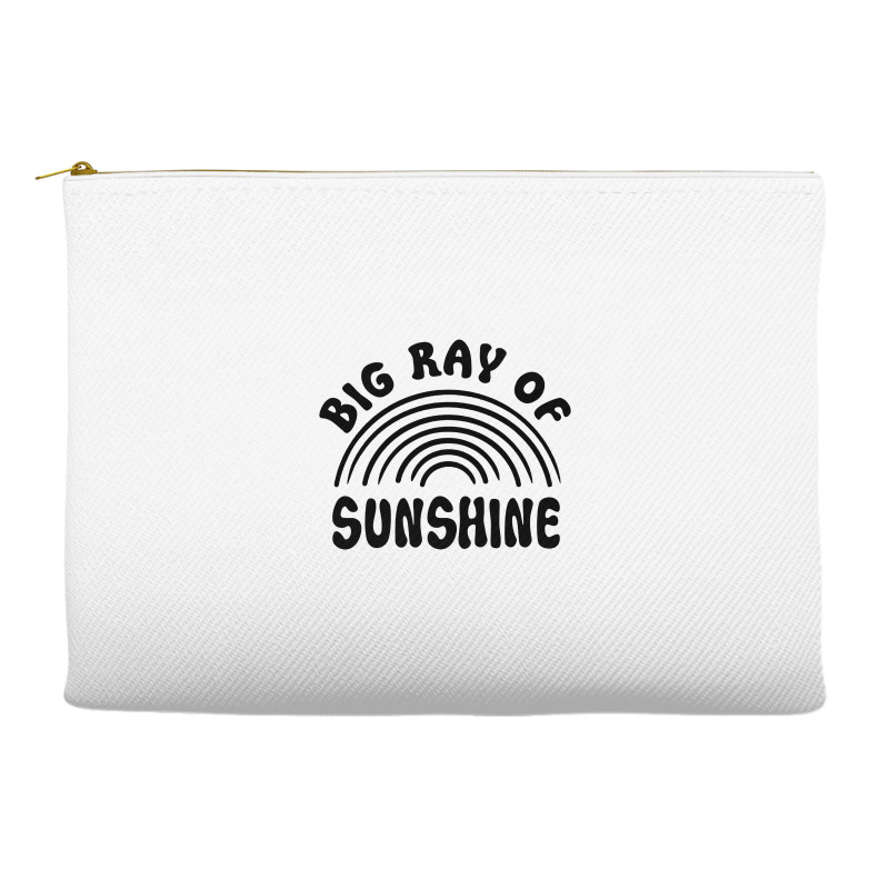 Big Ray Of Sunshine Accessory Pouches by Nicole Tees | Artistshot