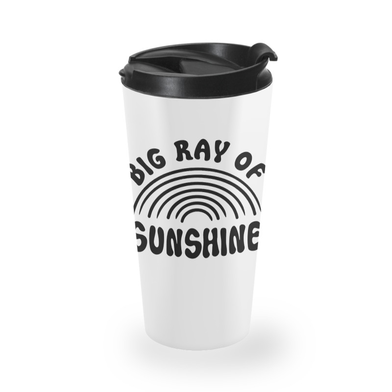 Big Ray Of Sunshine Travel Mug by Nicole Tees | Artistshot