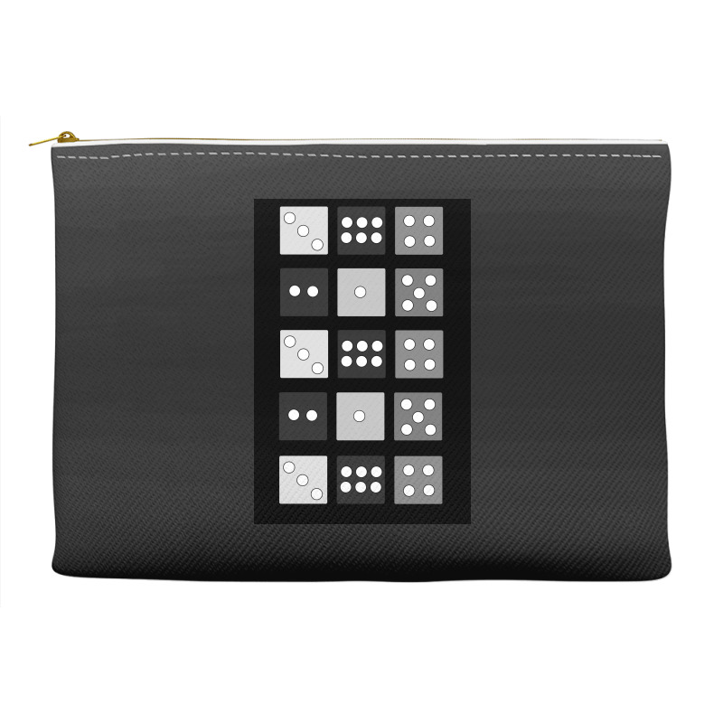 Box Pattern Black Accessory Pouches by FlyingBird | Artistshot