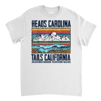 Vintage Heads Carolina Tail California Summer Beach Paradise T Shirt Classic T-shirt | Artistshot