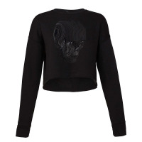 Dimensional Skull Cropped Sweater | Artistshot