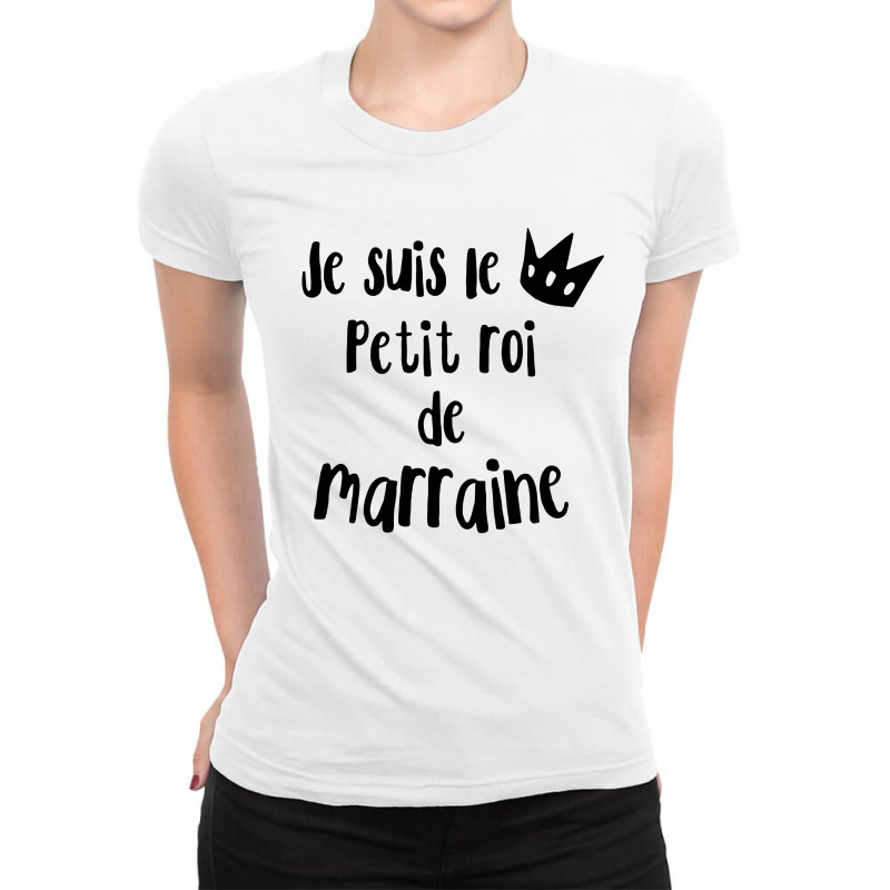 Enfant Je Suis Le Petit Roi Ladies Fitted T-Shirt by Nicole Tees | Artistshot