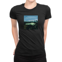 A Happening In Central Park   Barbra Streisand Ladies Fitted T-shirt | Artistshot