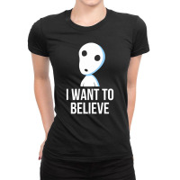 Believe In Spirits Ladies Fitted T-shirt | Artistshot