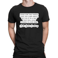 Real Change Enduring Change Happens One Step At A Time Rbg 42165827 T-shirt | Artistshot