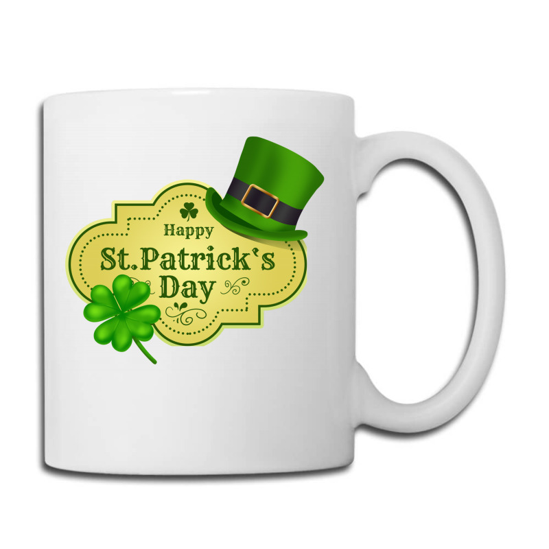 Leaf Green St Patricks Day Hat Coffee Mug | Artistshot
