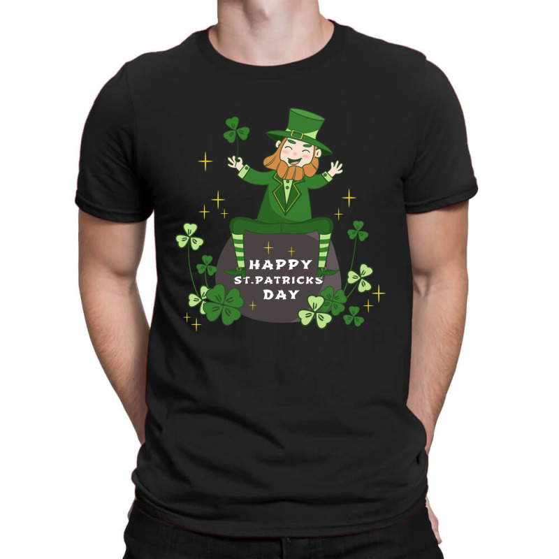 Patricks Day Character Happy T-shirt | Artistshot