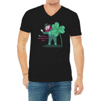 Say Hello  St Patricks Day V-neck Tee | Artistshot