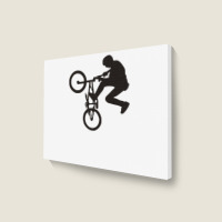 Bmx T Shirt Landscape Canvas Print | Artistshot