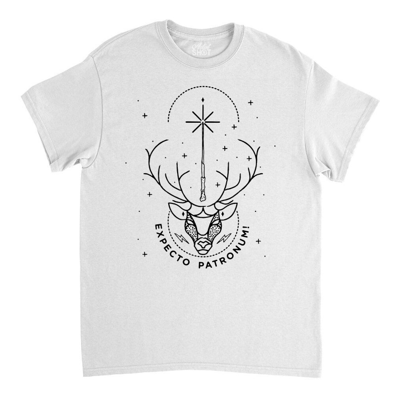 Stag Expecto Patronum Classic T-shirt by Kamprett Apparel | Artistshot