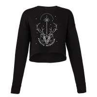 Stag Expecto Patronum Cropped Sweater | Artistshot