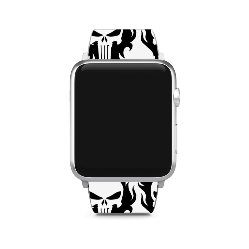 The Punisher Skull Apple Watch Band. By Artistshot