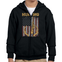 Hunting Tshirt Youth Zipper Hoodie | Artistshot