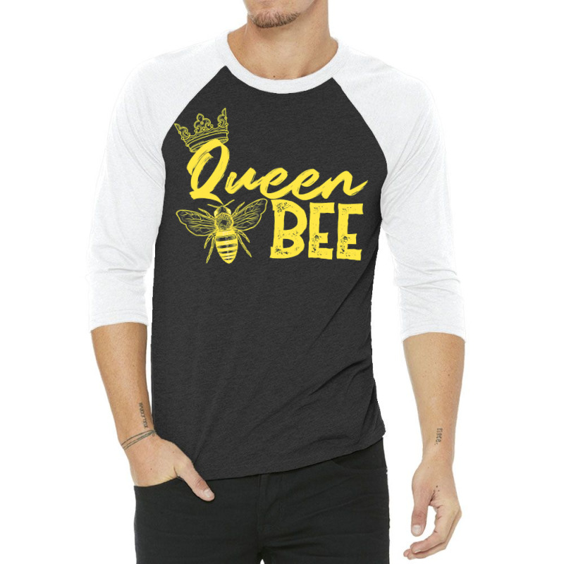 Bee Beekeeper Queen Bee 15 Hive Beekeeping 3/4 Sleeve Shirt | Artistshot