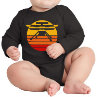 Mars Helicopter Ingenuity 2021 Long Sleeve Baby Bodysuit | Artistshot