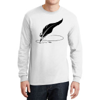 Feather Pen Long Sleeve Shirts | Artistshot