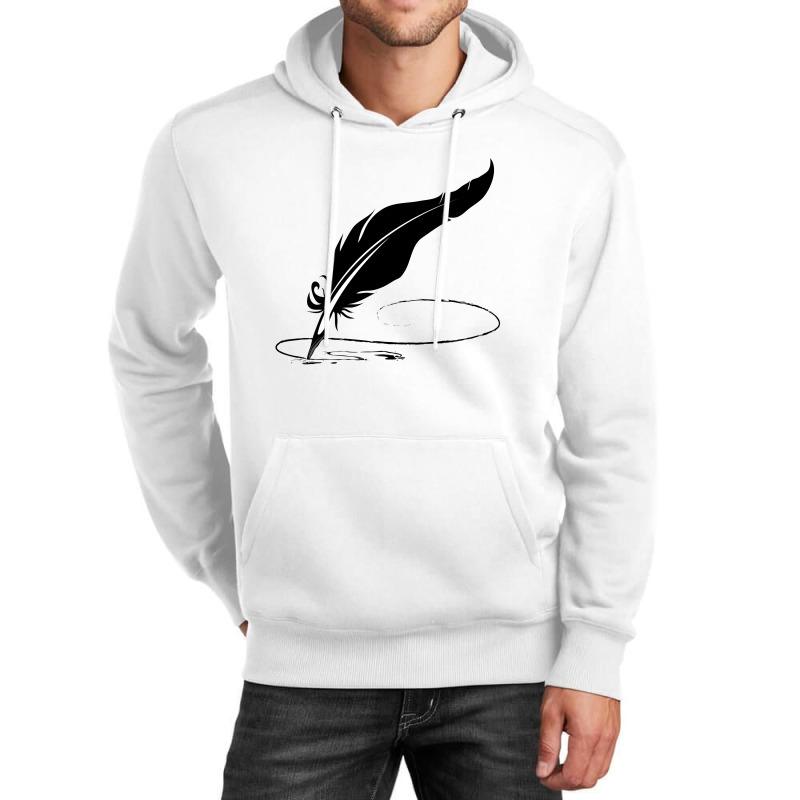 Feather Pen Unisex Hoodie by Factory fashion | Artistshot