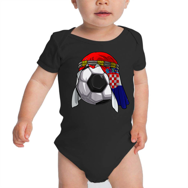 Croatia Soccer Football Team 2022 Arab Keffiyeh Croatia Flag T Shirt Baby Bodysuit by tamarogbbrazee4 | Artistshot