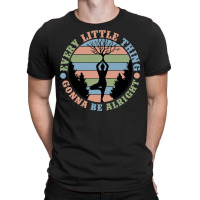 Yoga Fitness Zenevery Little Thing Gonna Be Alright Spiritual And Mind T-shirt | Artistshot