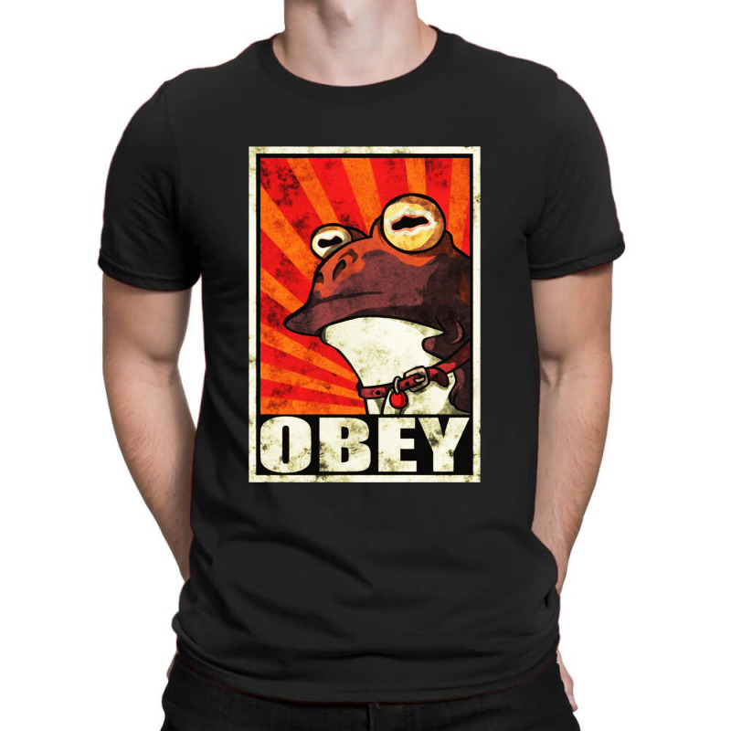 Obey The Hypnotoad T-shirt | Artistshot