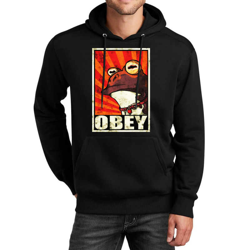 Obey The Hypnotoad Unisex Hoodie | Artistshot