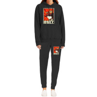 Obey The Hypnotoad Hoodie & Jogger Set | Artistshot