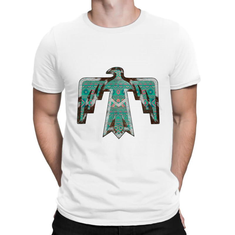 Cowhide Aztec Thunderbird T-shirt | Artistshot