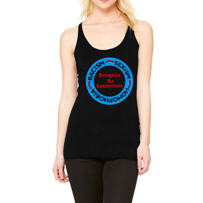 Racism   Sexism   Homophobia Racerback Tank by Camaro | Artistshot