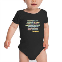 I Don't Know What Is Wrong With Me Baby Bodysuit | Artistshot