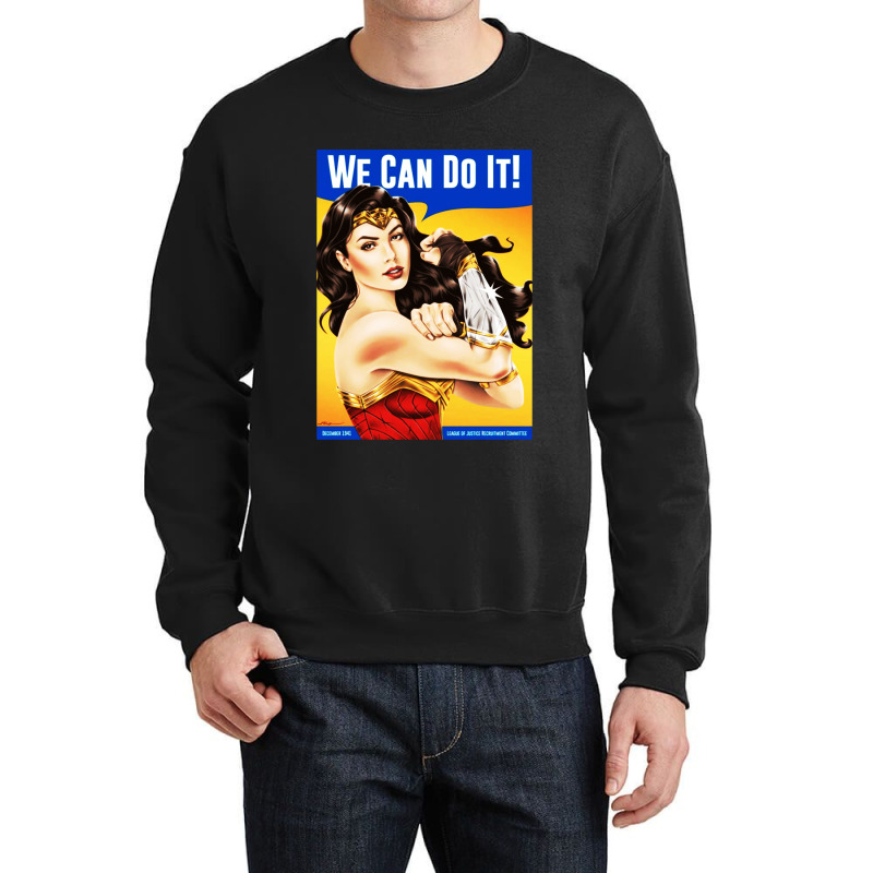 Wonder Riveter Crewneck Sweatshirt | Artistshot