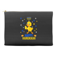 Duck Quack Funny Hanukkah Chanukah Duck Jewish Hebrew Menorah Candles Accessory Pouches | Artistshot