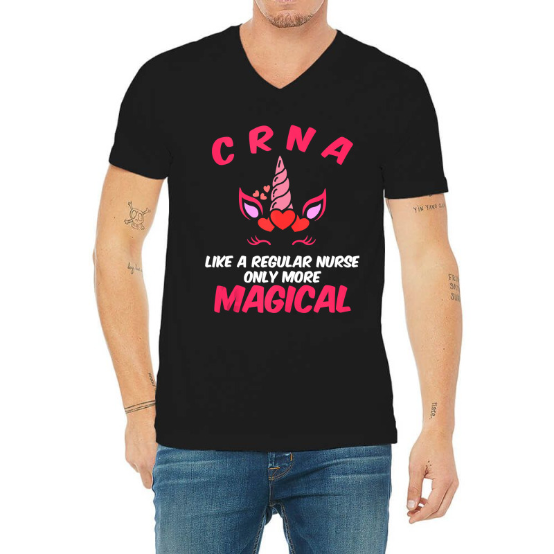 Crna Magical Certified Nurse Anesthetist Tank Top V-neck Tee | Artistshot