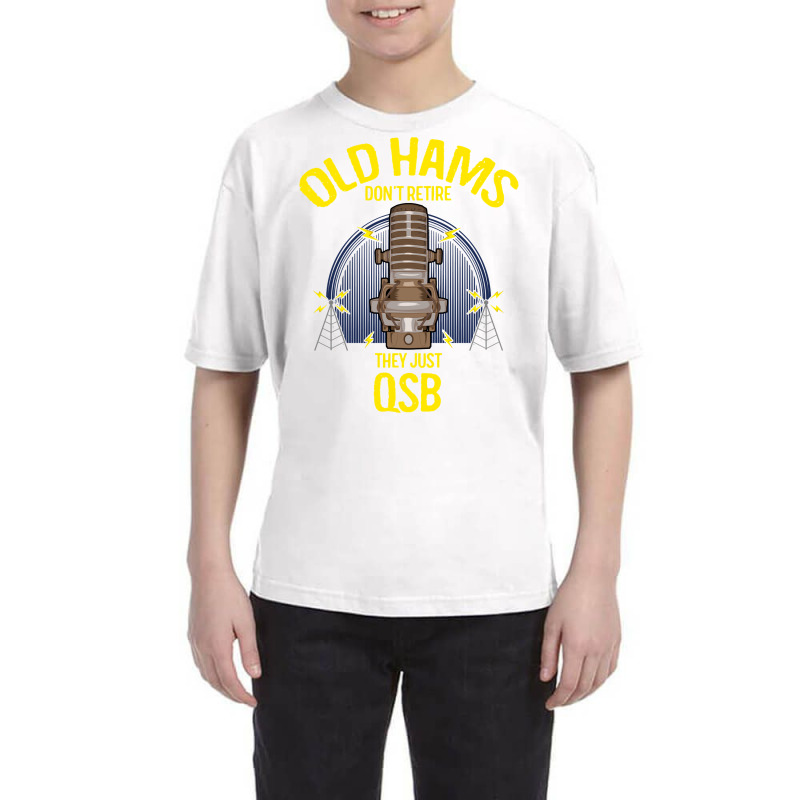 Ham Radio Operator Retirement Gift Retired Funny Qsb Amateur Sweatshir Youth Tee by lorebrend | Artistshot