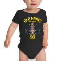 Ham Radio Operator Retirement Gift Retired Funny Qsb Amateur Sweatshir Baby Bodysuit | Artistshot