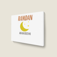 Ramadan Kareem Landscape Canvas Print | Artistshot