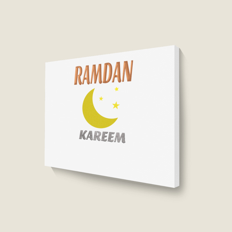 Ramadan Kareem Landscape Canvas Print by FlyingBird | Artistshot