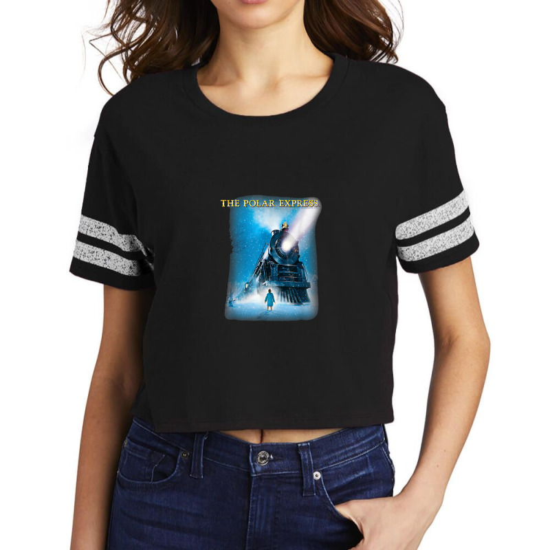 The Polar Express Big Train Scorecard Crop Tee by muloisongunu | Artistshot