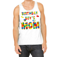 Building Block Mom Of Birthday Boy T Shirt Tank Top | Artistshot