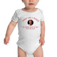 Picked The Wrong Week Baby Bodysuit | Artistshot