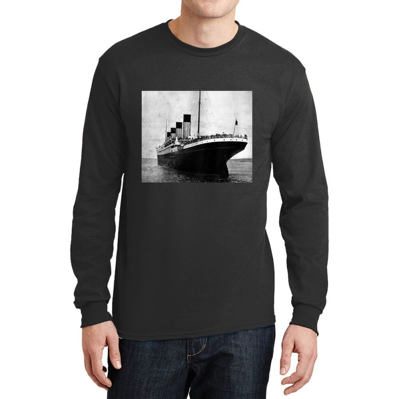 Kids The Titanic Setting Sail Long Sleeve Shirts | Artistshot