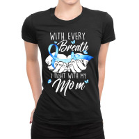 Diabetes Diabetic I Fight With My Mom Diabetes Awareness480 Diabetes A Ladies Fitted T-shirt | Artistshot