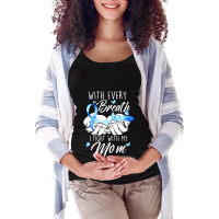 Diabetes Diabetic I Fight With My Mom Diabetes Awareness480 Diabetes A Maternity Scoop Neck T-shirt | Artistshot