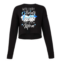 Diabetes Diabetic I Fight With My Mom Diabetes Awareness480 Diabetes A Cropped Sweater | Artistshot