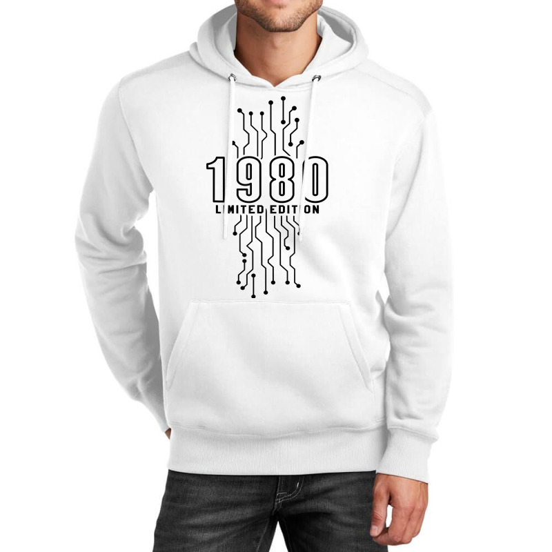 Birthday Year 1980 Limited Edition Gaming Gift Nerd Computer T Shirt Unisex Hoodie by tamarogbbrazee4 | Artistshot